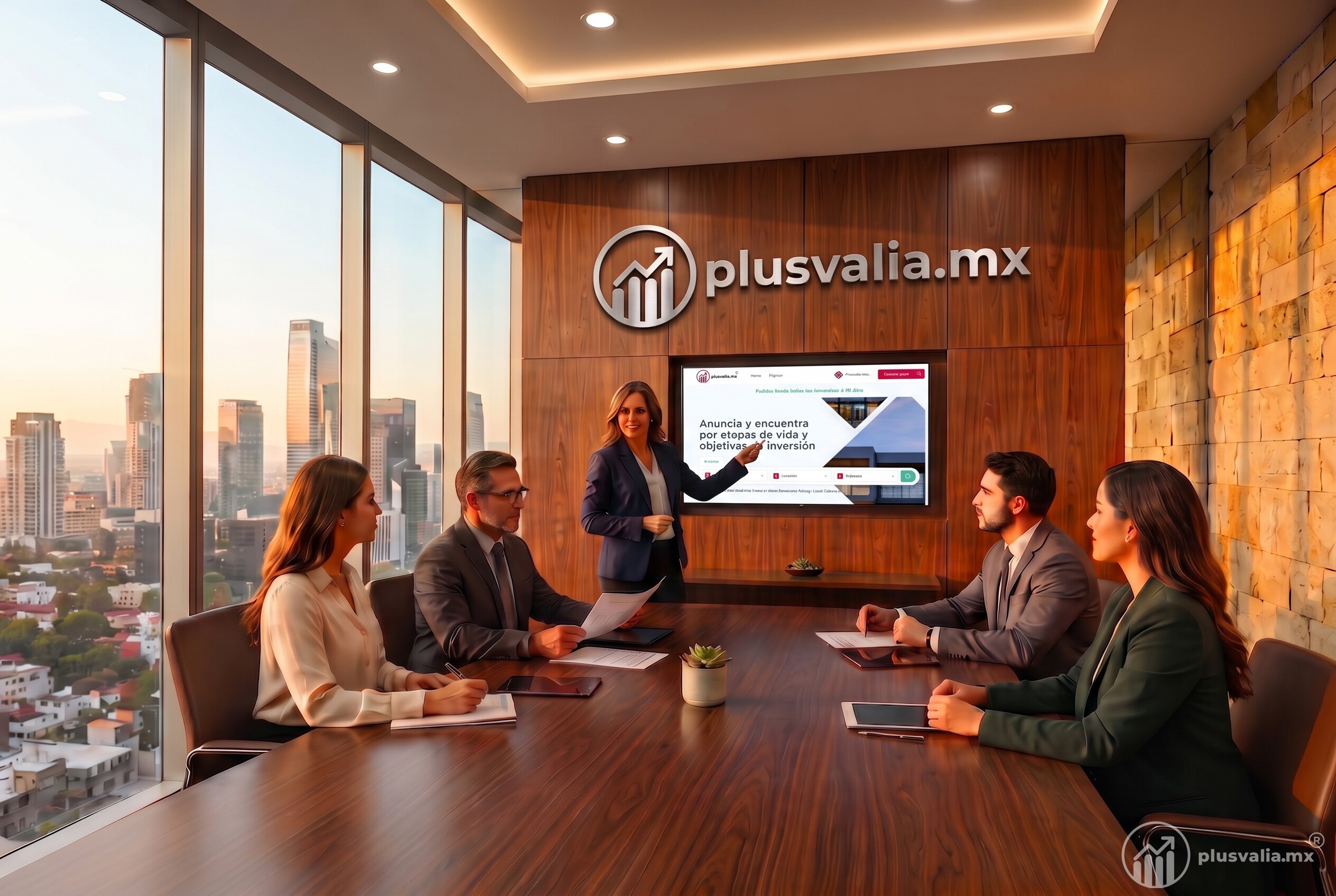 Plusvalia.mx es el primer portal inmobiliario especializado en la búsqueda y promoción de propiedades organizadas por etapas de la vida y objetivos de inversión.